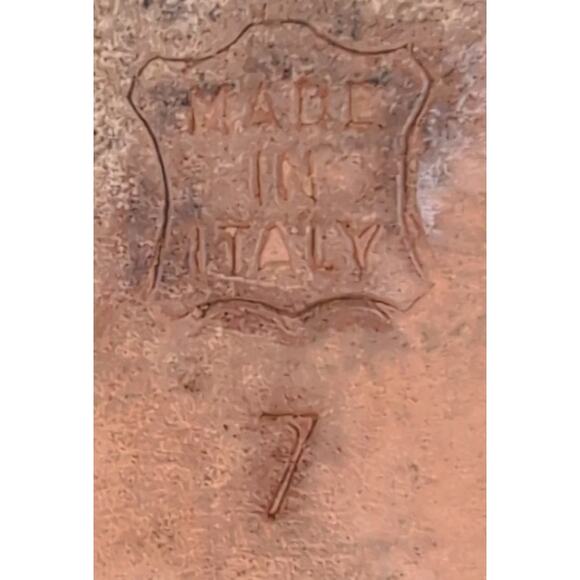 Vintage Italian Croc Embossed Horsebit Loafer Women 7 Old Money Preppy Academia - Picture 8 of 8